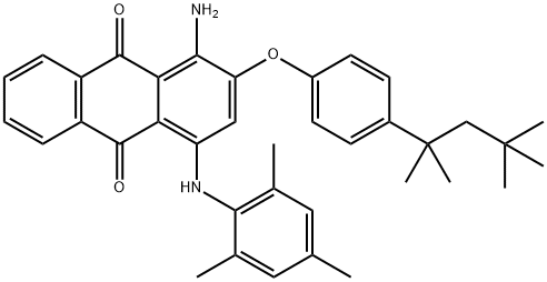 1-amino-2-[4-(1,1,3,3-tetramethylbutyl)phenoxy]-4-[(2,4,6-trimethylphenyl)amino]anthraquinone