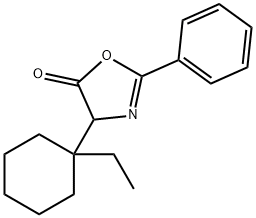 5(4H)-Oxazolone,  4-(1-ethylcyclohexyl)-2-phenyl-