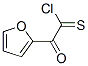 2-Furanethanethioyl chloride, alpha-oxo- (9CI)