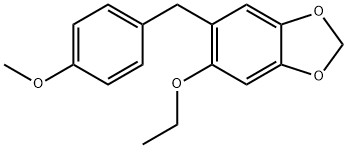 5-ethoxy-6-((4-methoxyphenyl)methyl)-1,3-benzodioxole