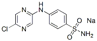 sodium N-(5-chloropyrazinyl)sulphanilamidate