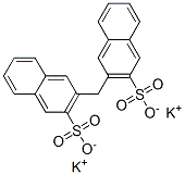 dipotassium 3,3'-methylenedi(naphthalene-2-sulphonate)