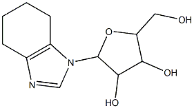 2-(hydroxymethyl)-5-(4,5,6,7-tetrahydrobenzoimidazol-1-yl)oxolane-3,4- diol