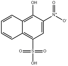 4-hydroxy-3-nitronaphthalene-1-sulphonic acid