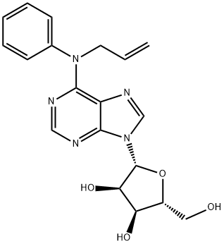 N(6)-phenyl-N(6)-allyladenosine