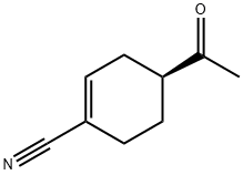 1-Cyclohexene-1-carbonitrile, 4-acetyl-, (S)- (9CI)