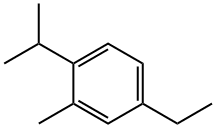 Benzene, 4-ethyl-2-methyl-1-(1-methylethyl)- (9CI)