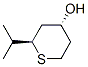 2H-Thiopyran-4-ol,tetrahydro-2-(1-methylethyl)-,trans-(9CI)