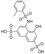 4-hydroxy-5-[[(methylphenyl)sulphonyl]amino]naphthalene-2,7-disulphonic acid