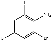 2-溴-4-氯-6-碘苯胺