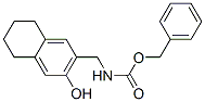 N-[(3-Hydroxy-5,6,7,8-tetrahydronaphthalen-2-yl)methyl]carbamic acid benzyl ester