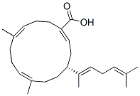 (1E,4R,7E,11E)-7,11-Dimethyl-4-[(E)-1,5-dimethyl-1,4-hexadienyl]cyclotetradeca-1,7,11-triene-1-carboxylic acid
