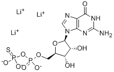 GUANOSINE 5'-O-(2-THIODIPHOSPHATE) TRILITHIUM SALT