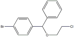p-Bromobenzhydryl 2-Chloroethyl Ether