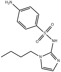 Benzenesulfonamide, 4-amino-N-(1-butyl-1H-imidazol-2-yl)-