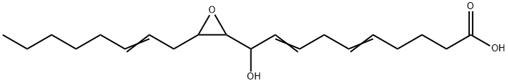10-hydroxy-11,12-epoxyeicosa-5,8,14-trienoic acid