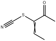 Thiocyanic acid, 1-acetyl-1-propenyl ester (9CI)