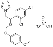 1-(2-(2,4-Dichlorophenyl)-2-((4-methoxyphenoxy)methoxy)ethyl)-1H-imida zole nitrate