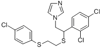 1-(2-((2-((4-Chlorophenyl)thio)ethyl)thio)-2-(2,4-dichlorophenyl)ethyl )-1H-imidazole