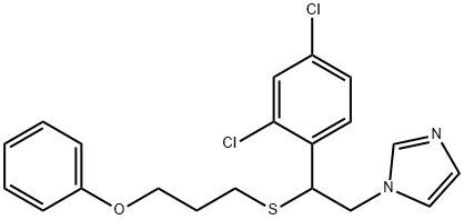 1-(beta-(Phenoxypropylthio)-2,4-dichlorphenaethyl)-imidazol [German]