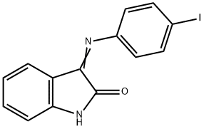 (3Z)-3-[(4-iodophenyl)imino]-1,3-dihydro-2H-indol-2-one