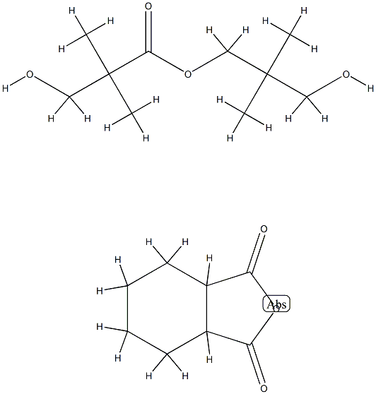 Propanoic acid, 3-hydroxy-2,2-dimethyl-, 3-hydroxy-2,2-dimethylpropyl ester, polymer with hexahydro-1,3-isobenzofurandione
