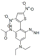 N-[5-diethylamino-2-(3,5-dinitrothiophen-2-yl)diazenyl-phenyl]acetamide