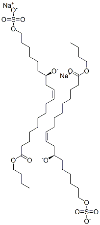 disodium 1-butyl (R)-12-oxido(sulphonatooxy)oleate