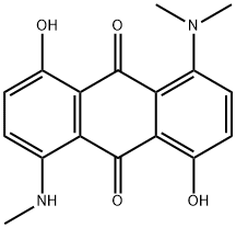 1-(Dimethylamino)-4,8-dihydroxy-5-(methylamino)-9,10-anthracenedione