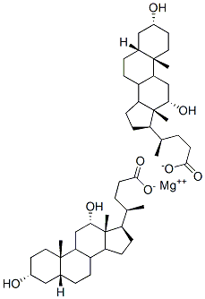 magnesium bis[(3alpha,5beta,12alpha)-3,12-dihydroxycholan-24-oate]