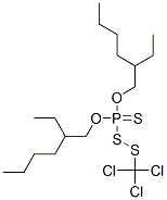 [(Trichloromethyl)dithio]thiophosphonic acid O,O-bis(2-ethylhexyl) ester