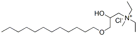 [3-(dodecyloxy)-2-hydroxypropyl]diethylmethylammonium chloride