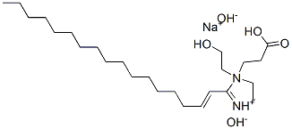 sodium 1-(2-carboxyethyl)-2-(heptadecenyl)-4,5-dihydro-1-(2-hydroxyethyl)-1H-imidazolium hydroxide