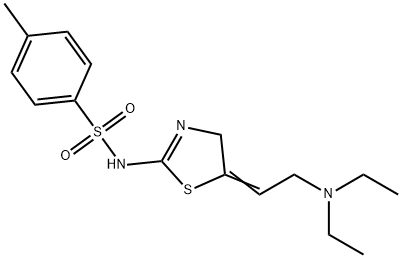 N-(5-(2-(Diethylamino)ethylidene)-4,5-dihydro-2-thiazolyl)-4-methylben zenesulfonamide