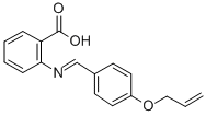 Benzoic acid, 2-(((4-(2-propenyloxy)phenyl)methylene)amino)-