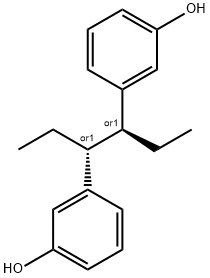 Phenol, 3,3'-((1R,2S)-1,2-diethyl-1,2-ethanediyl)bis-, rel-