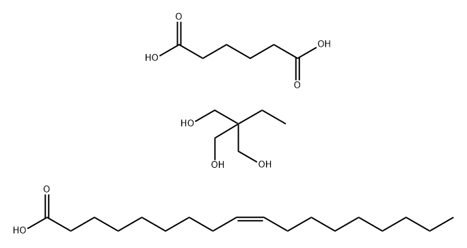 己二酸与2-乙基-2-(羟甲基)-1,3-丙二醇与(9Z)-9-十八烯酸酯的聚合物