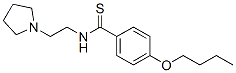 4-Butoxy-N-[2-(1-pyrrolidinyl)ethyl]benzothioamide