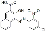 4-[(4-chloro-2-nitrophenyl)azo]-3-hydroxy-2-naphthoic acid