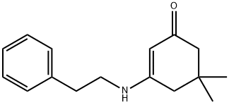 2-Cyclohexen-1-one, 5,5-dimethyl-3-[(2-phenylethyl)amino]-