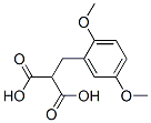 [(2,5-Dimethoxyphenyl)methyl]propanedioic acid