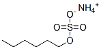 azanium 1-sulfonatooxyhexane