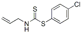 N-Allyldithiocarbamic acid p-chlorophenyl ester