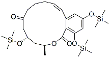 (3S,5S,11E)-3,4,5,6,9,10-Hexahydro-3-methyl-5,14,16-tris(trimethylsilyloxy)-1H-2-benzoxacyclotetradecin-1,7(8H)-dione