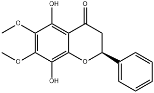 (S)-2,3-Dihydro-5,8-dihydroxy-6,7-dimethoxy-2-phenyl-4H-1-benzopyran-4-one