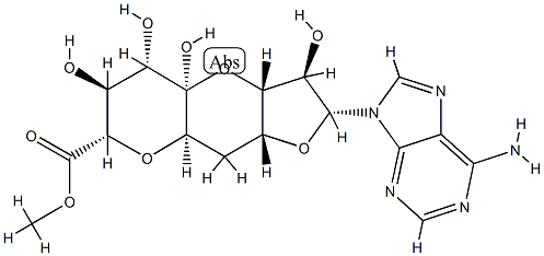 (11R)-11-C-(6-Amino-9H-purin-9-yl)-2,6:8,11-dianhydro-7-deoxy-α-L-ido-D-lyxo-5-undecoulo-5,9-pyranosonic acid methyl ester