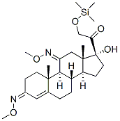 17,21-Dihydroxypregn-4-ene-3,11,20-trione bis(O-methyloxime) mono(trimethylsilyl) ether
