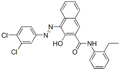 4-[(3,4-dichlorophenyl)azo]-N-(2-ethylphenyl)-3-hydroxynaphthalene-2-carboxamide
