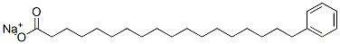 Benzeneoctadecanoic acid sodium salt