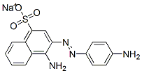 4-Amino-3-[(4-aminophenyl)azo]-1-naphthalenesulfonic acid sodium salt